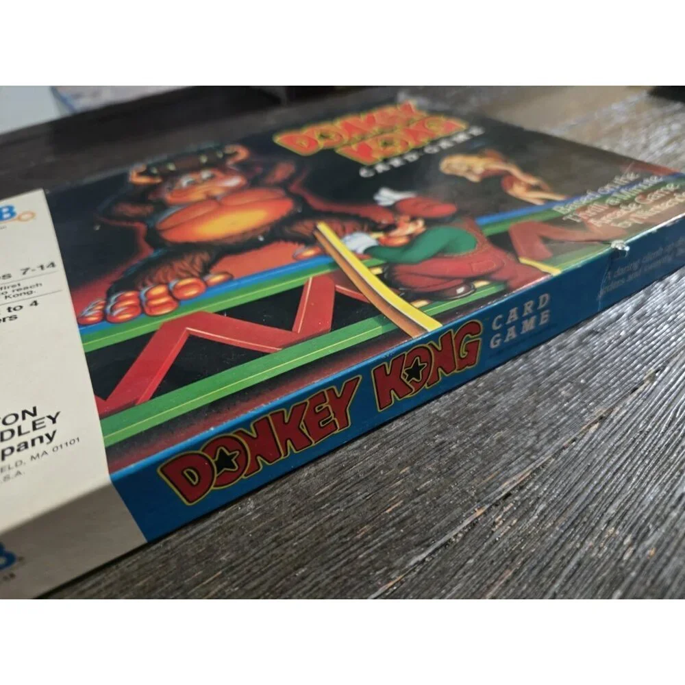 Donkey Kong Card Game Vintage 1983 Milton Bradley 4323